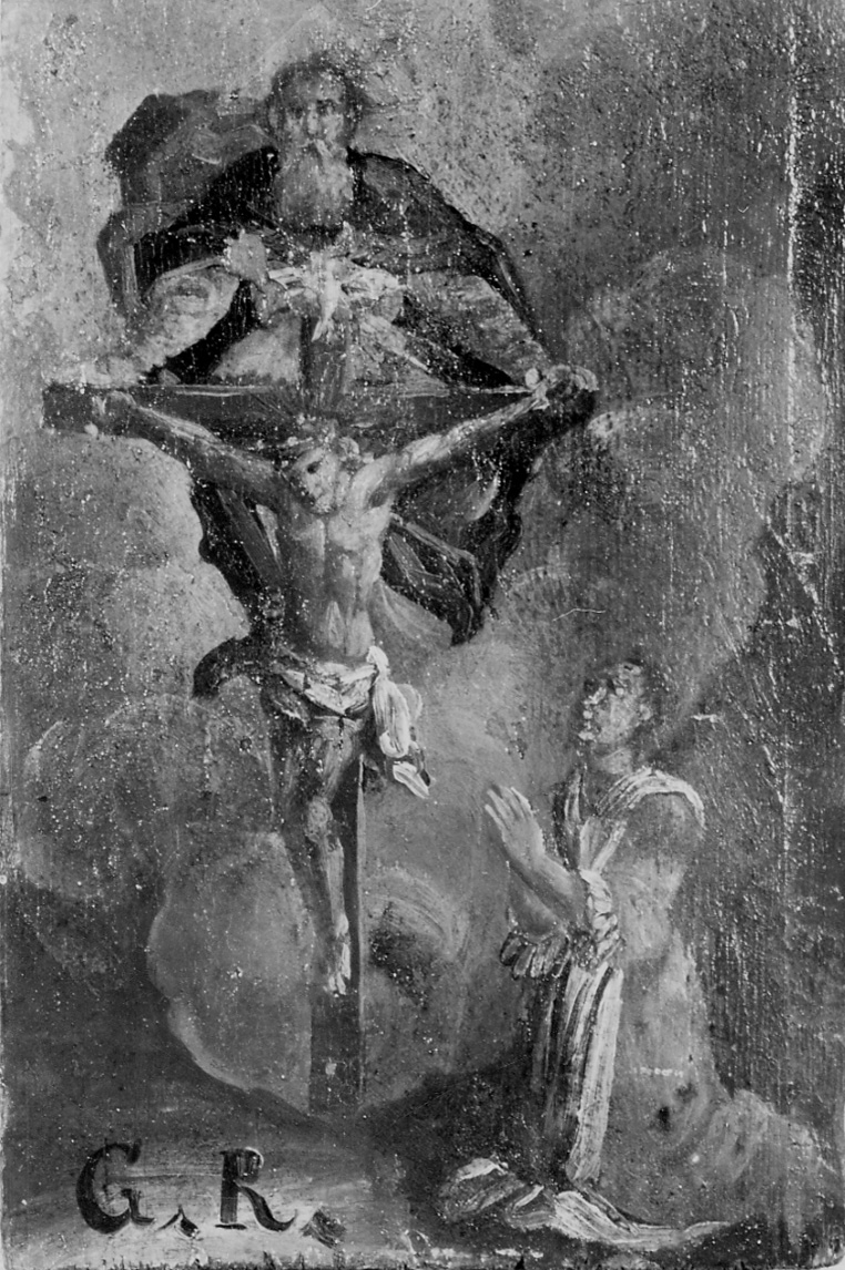 Intervento della Trinità (ex voto, opera isolata) - ambito novarese (inizio sec. XIX)