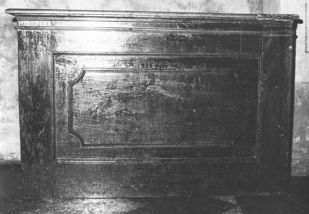 cassone - a cofano, opera isolata - bottega piemontese (sec. XIX)