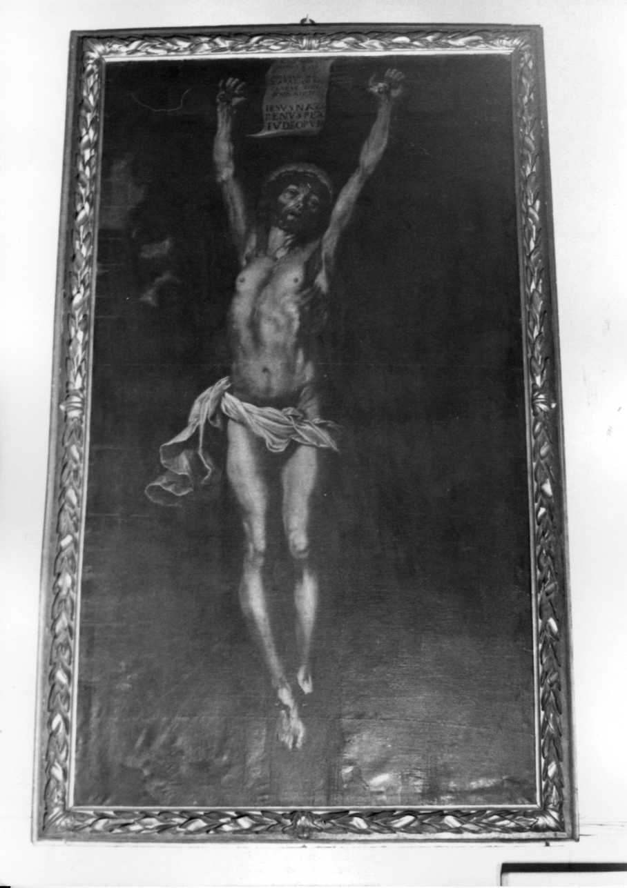 Cristo crocifisso (dipinto, opera isolata) di D'Enrico Antonio di Giovanni detto Tanzio da Varallo (cerchia) (prima metà sec. XVII)