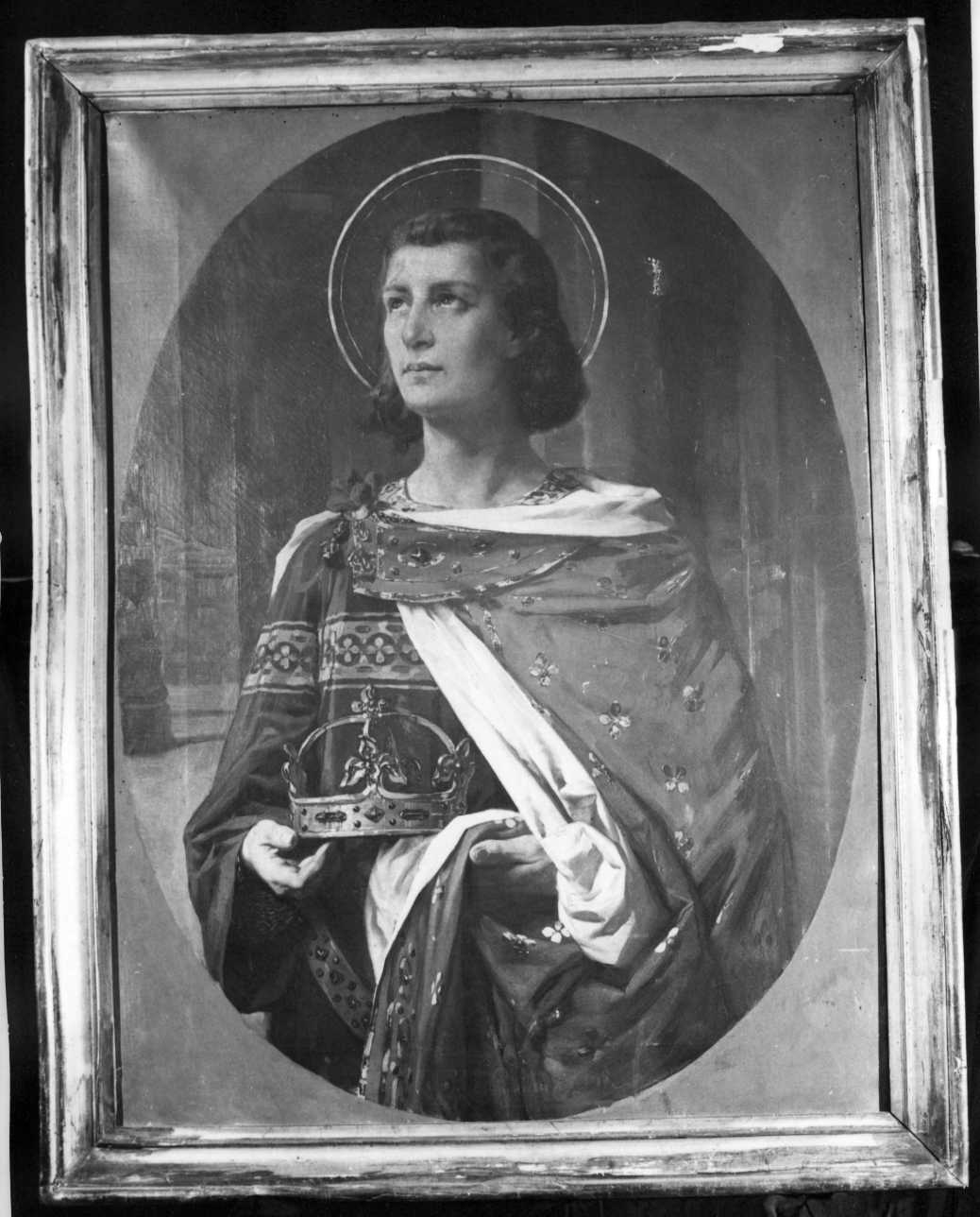 San Luigi dei Francesi (dipinto, opera isolata) di Gaidano Paolo (fine sec. XIX)