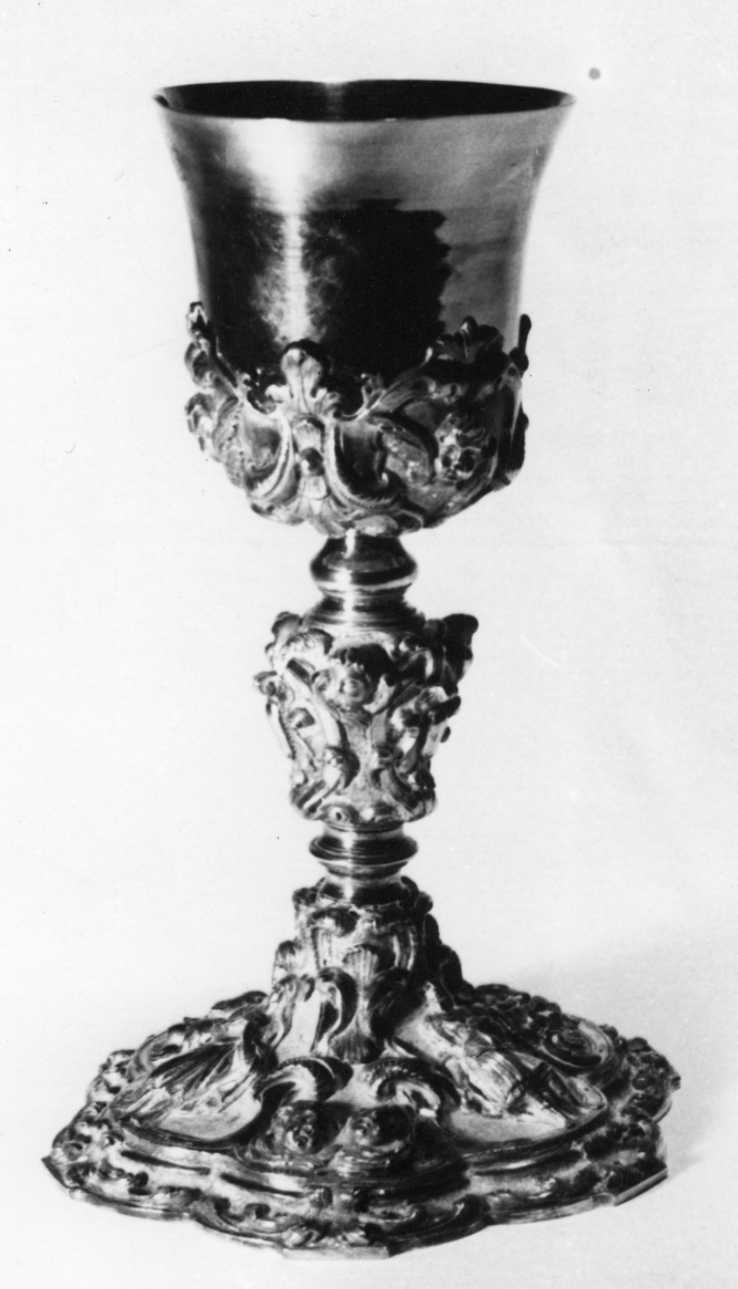 calice, opera isolata - bottega lombarda (seconda metà sec. XVIII)