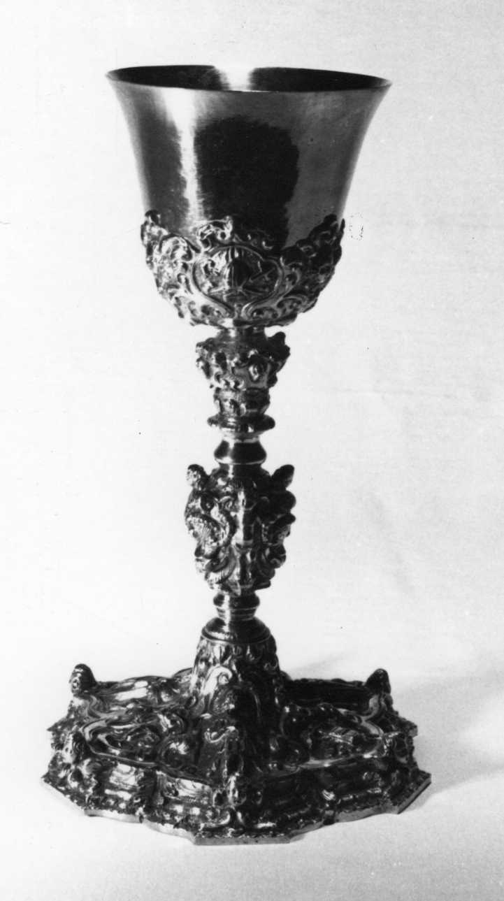 calice, opera isolata - bottega lombarda (prima metà sec. XVIII)