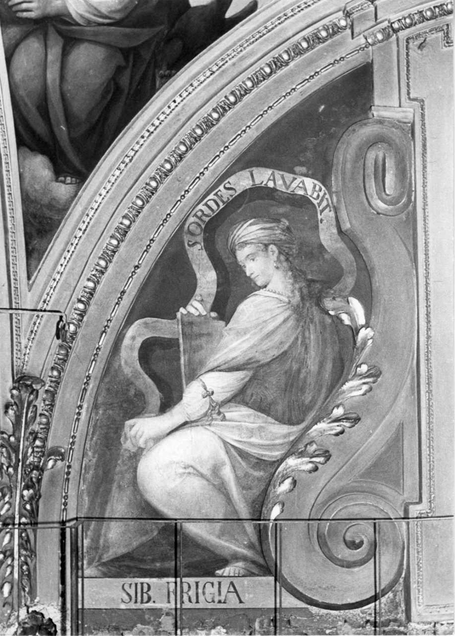 Sibilla Frigia (dipinto, elemento d'insieme) di Caccia Guglielmo detto Moncalvo (primo quarto sec. XVII)