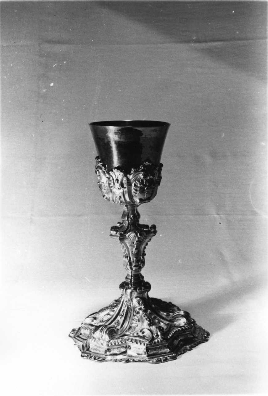 calice, opera isolata - bottega lombarda (seconda metà sec. XVIII)