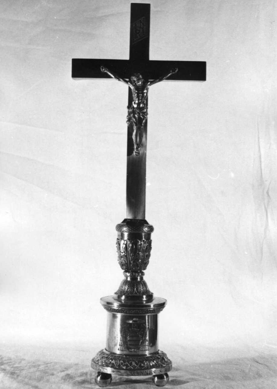 Cristo crocifisso (croce, opera isolata) - bottega lombarda (primo quarto sec. XIX)