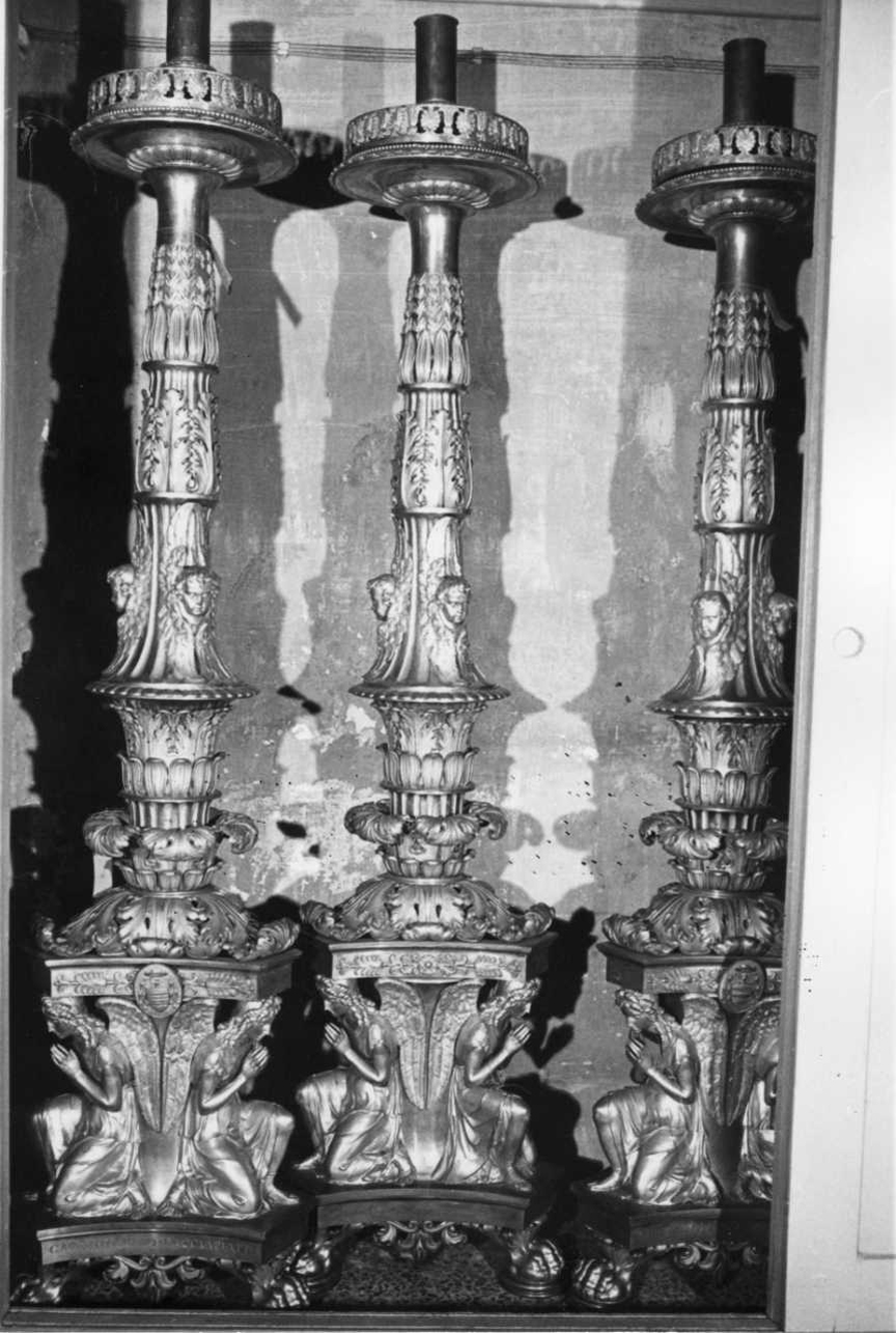 candeliere, serie di Moglia Domenico, Thomas Pier Luigi (secondo quarto sec. XIX)