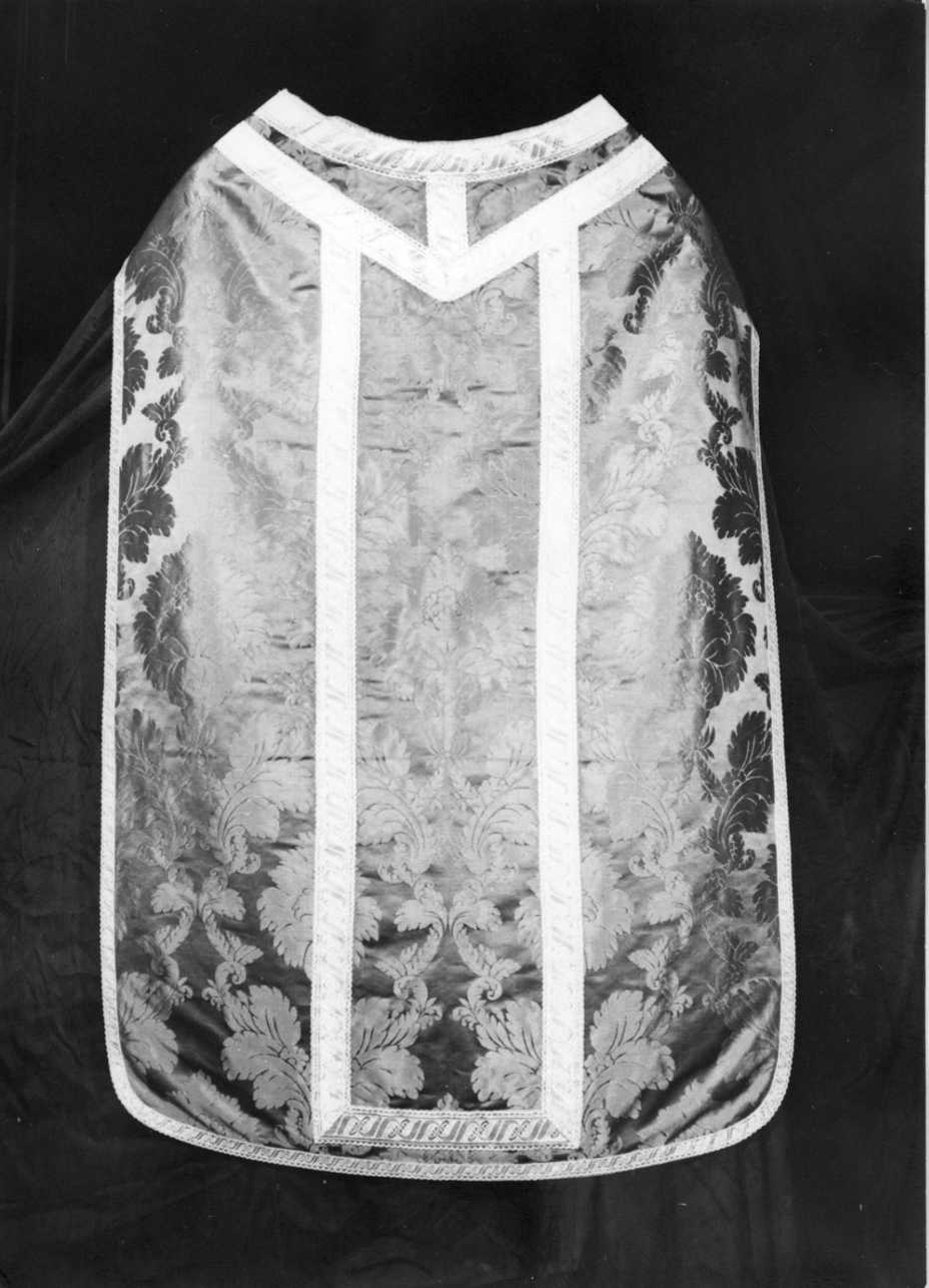 paramento liturgico, insieme - manifattura piemontese (prima metà sec. XIX)