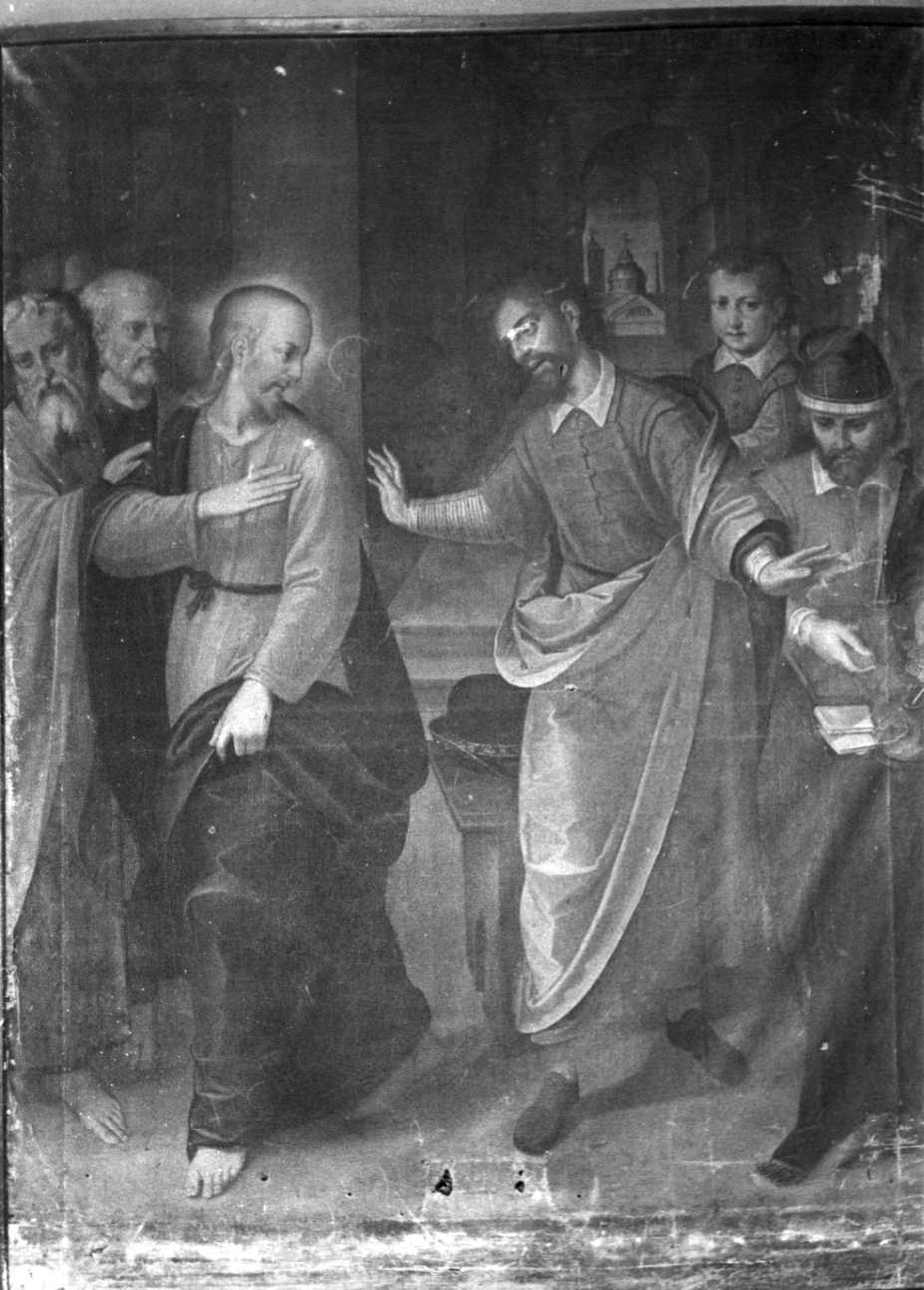 vocazione di San Matteo (dipinto, opera isolata) - ambito novarese (seconda metà sec. XVII)