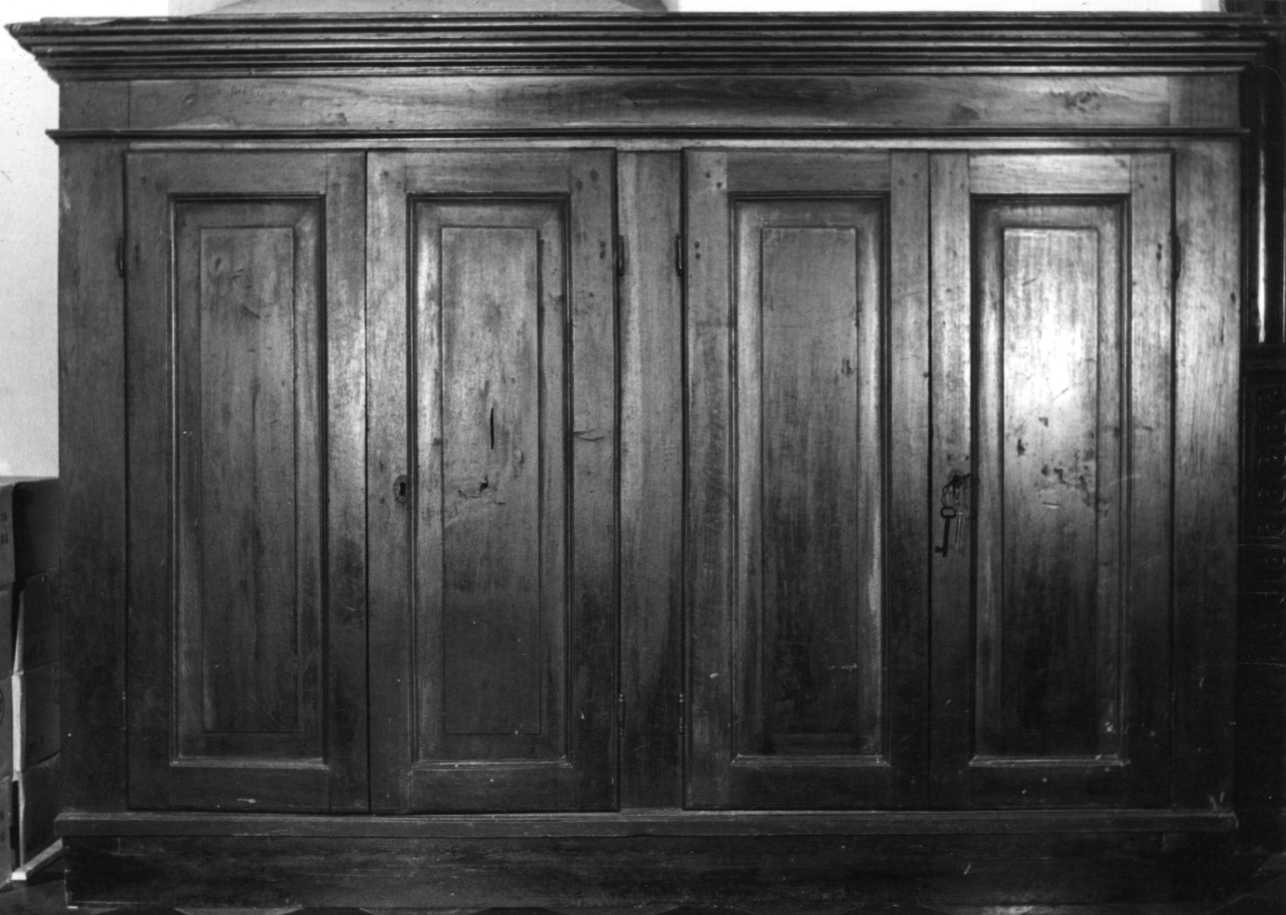 armadio, coppia - bottega piemontese (sec. XIX)