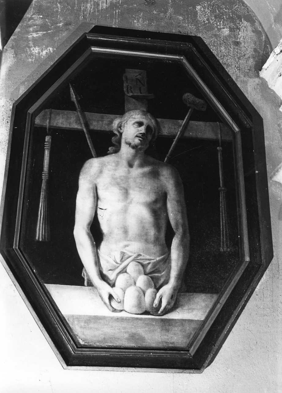 Cristo con strumenti della Passione (dipinto, opera isolata) - ambito piemontese (prima metà sec. XIX)