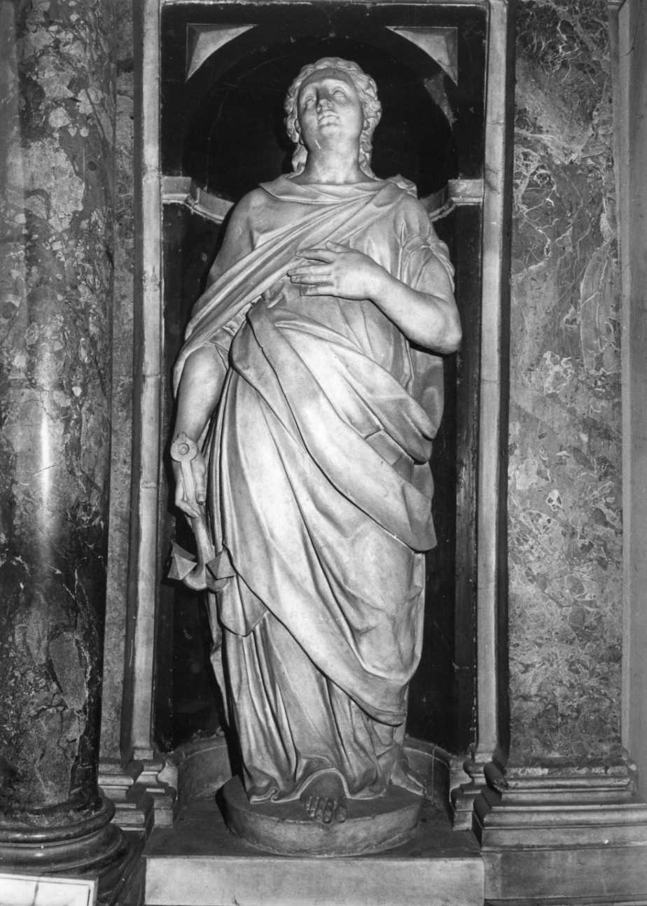 Speranza (statua, elemento d'insieme) - bottega lombarda (fine, fine sec. XVI, sec. XVI)
