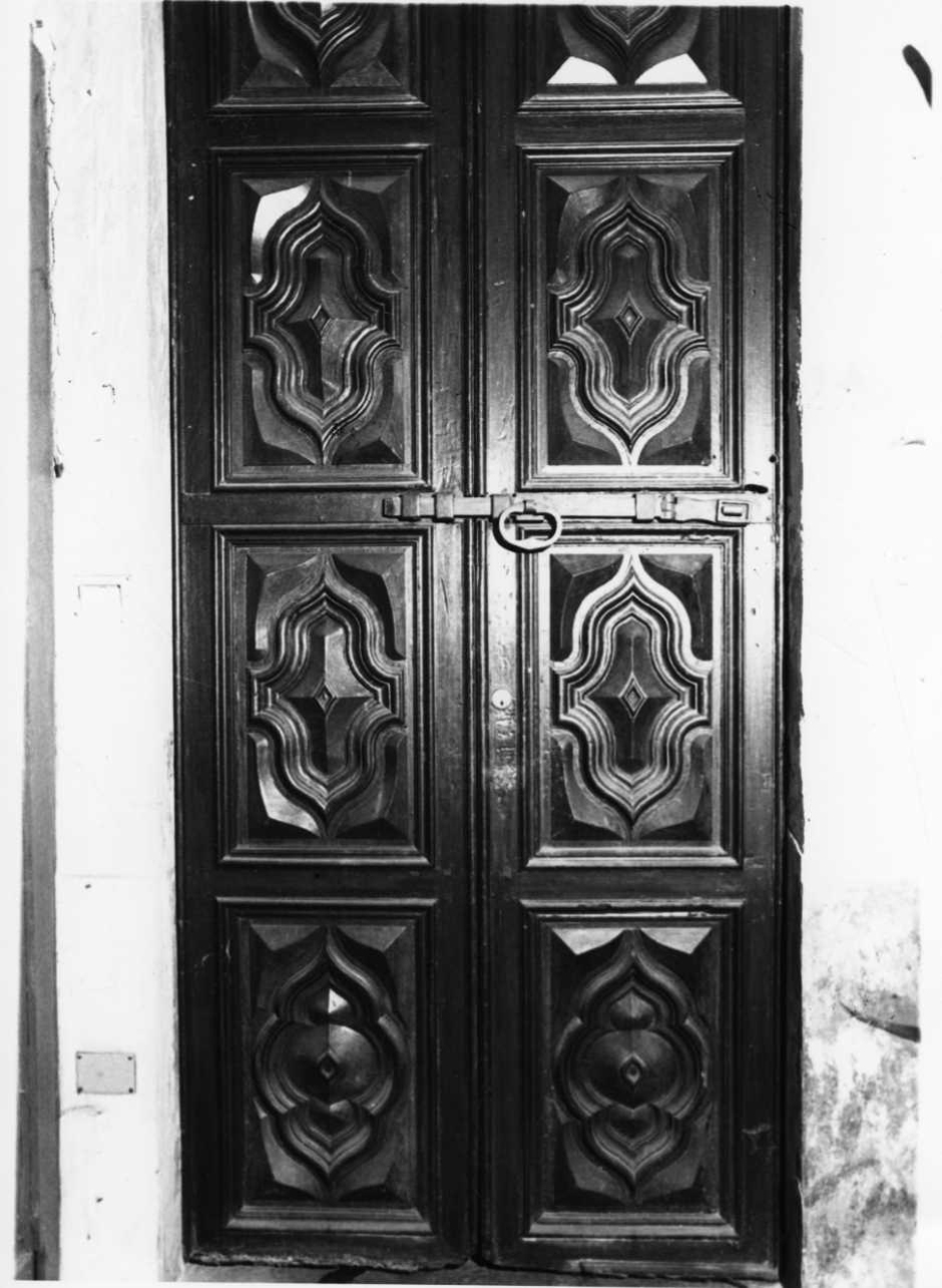 porta - a due battenti, opera isolata - bottega lombardo-piemontese (sec. XVIII)