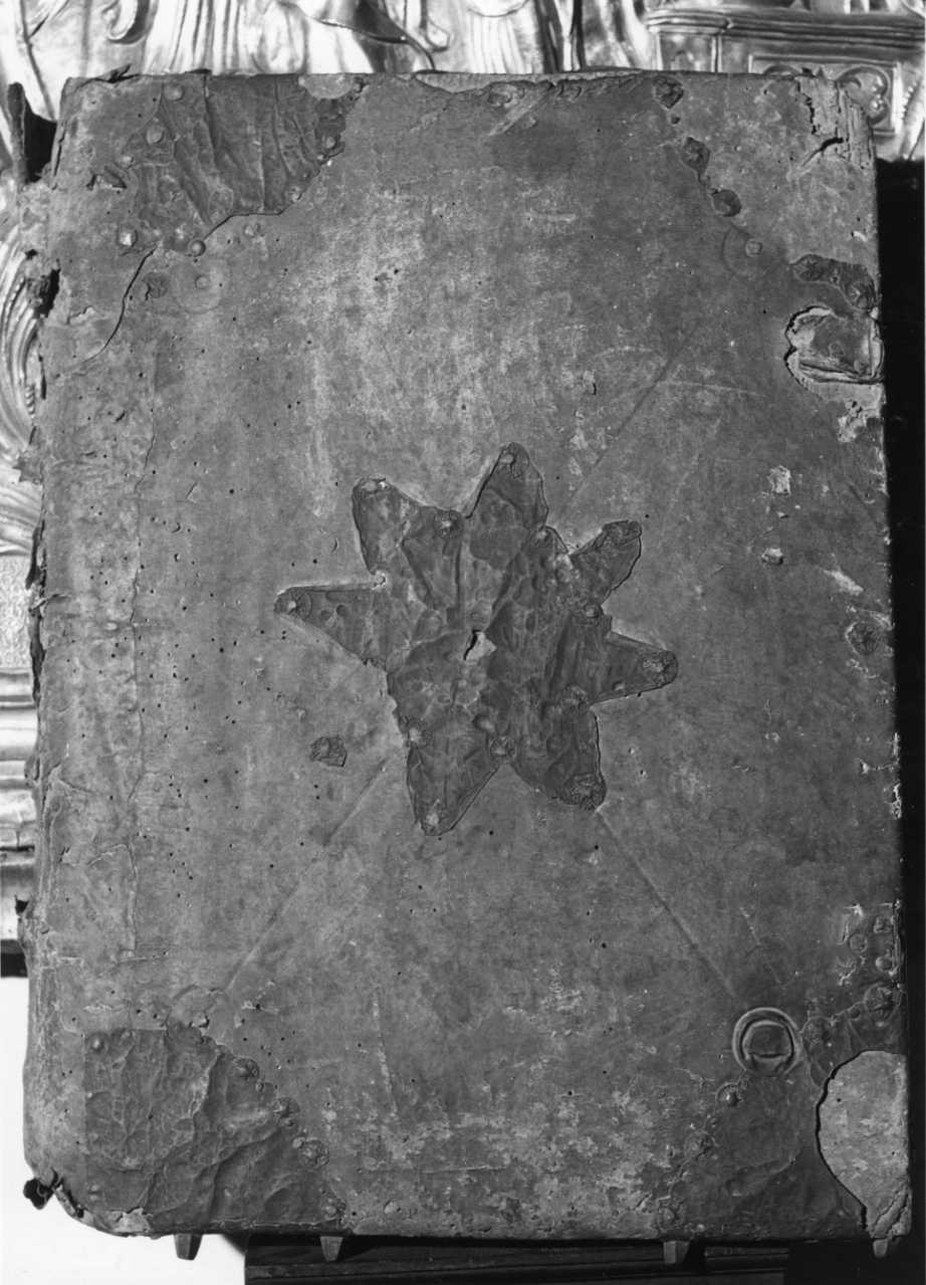 copertina, opera isolata - bottega veneta (sec. XVIII)