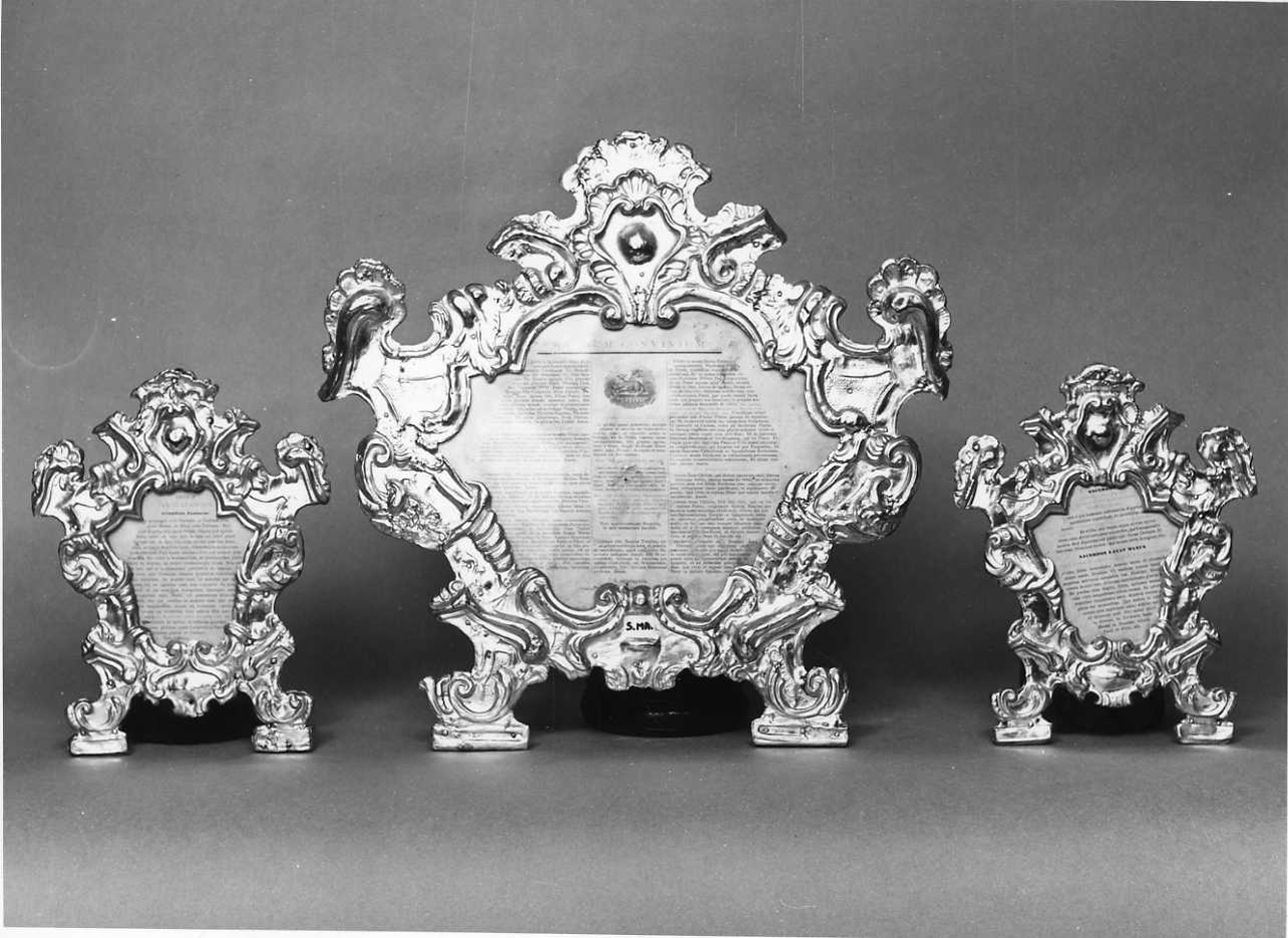 servizio di cartagloria, serie - bottega lombarda (sec. XVIII)