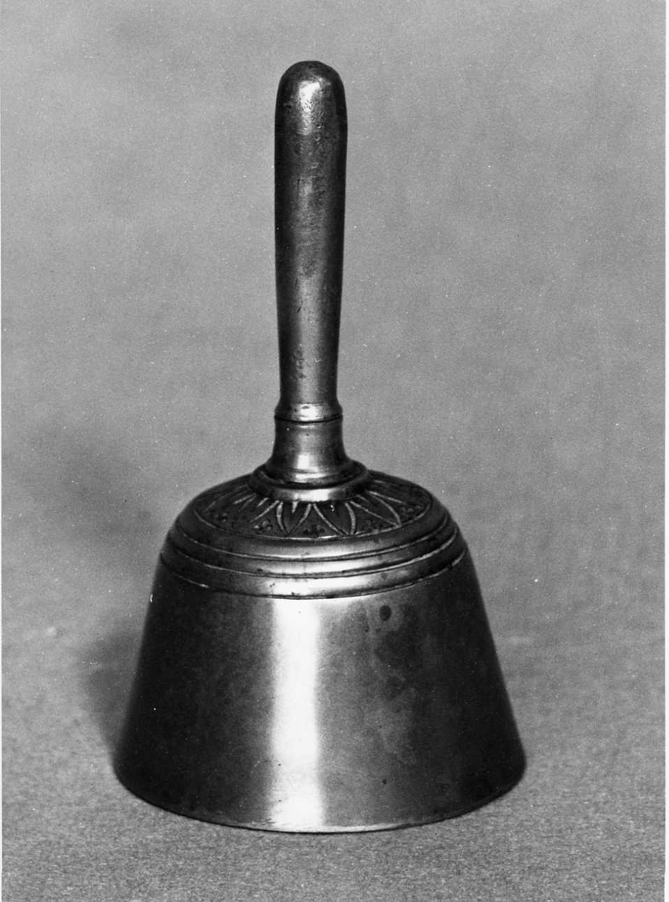 campanello d'altare, opera isolata - bottega novarese (sec. XIX)