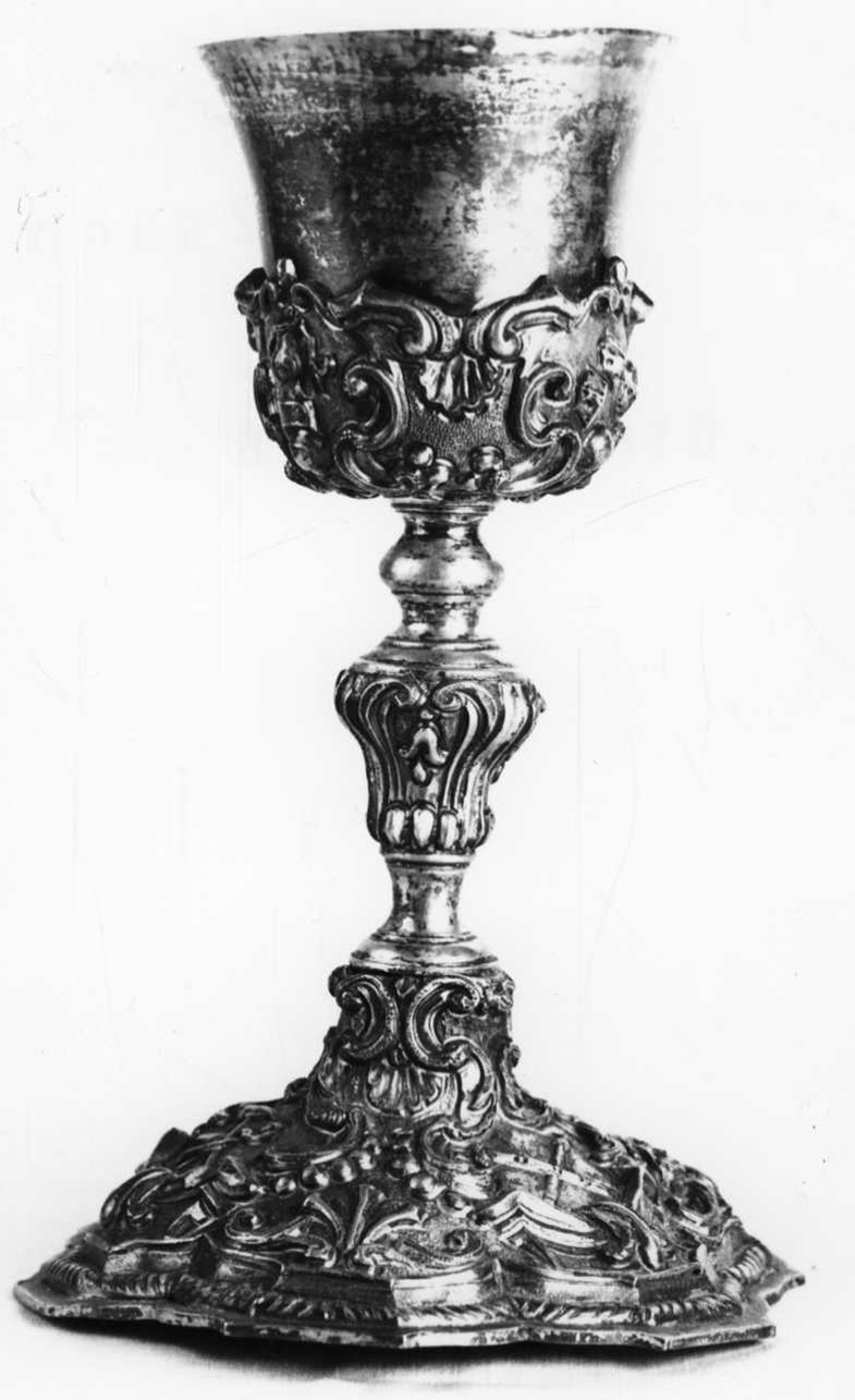 calice, opera isolata - bottega lombarda (sec. XVIII)