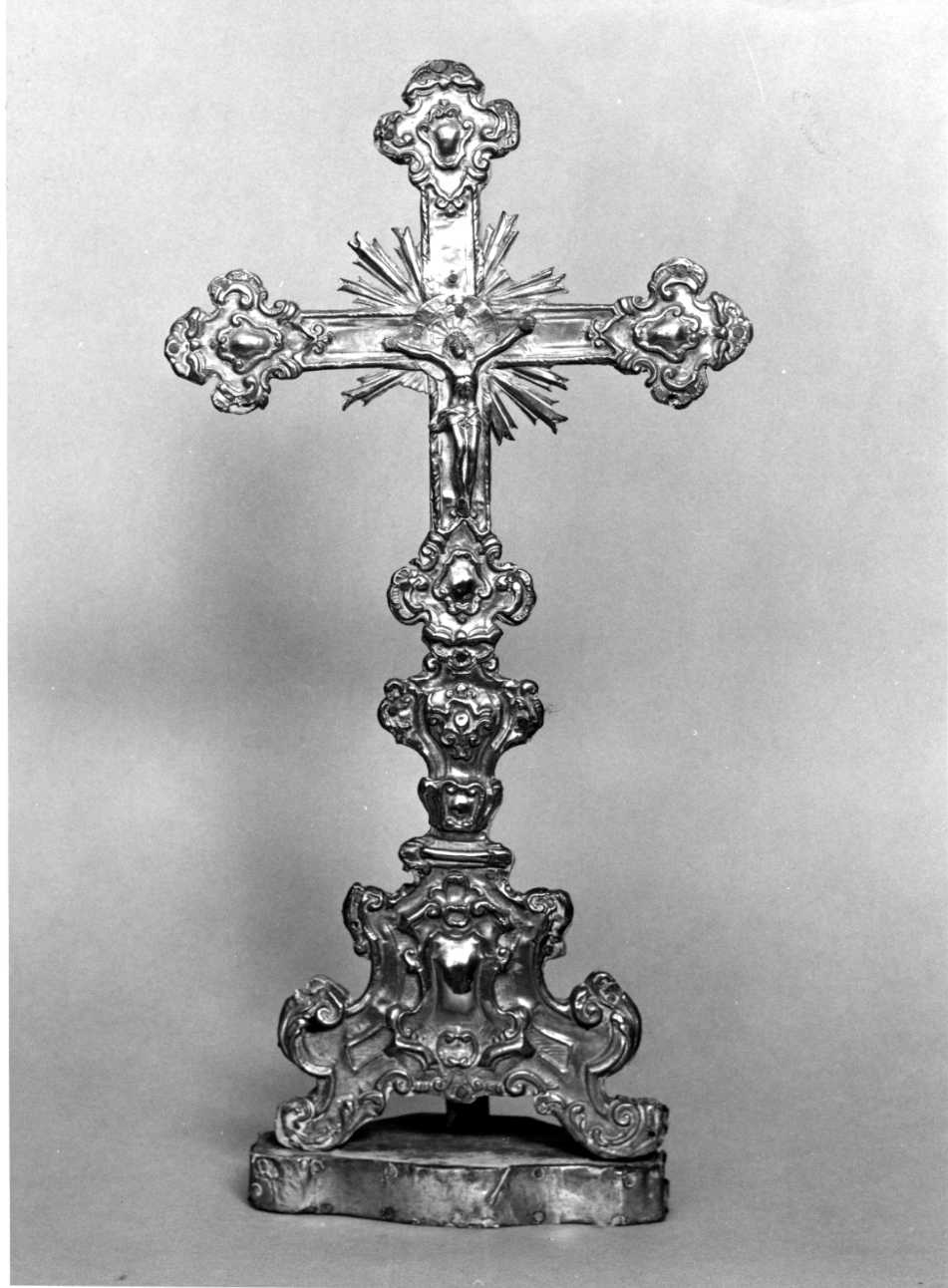 Cristo crocifisso (croce d'altare, opera isolata) - bottega lombarda (sec. XVIII)