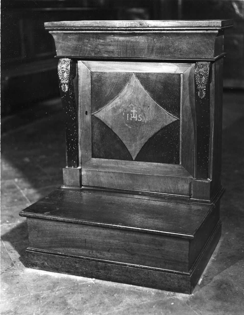 inginocchiatoio, opera isolata - bottega novarese (inizio sec. XIX)