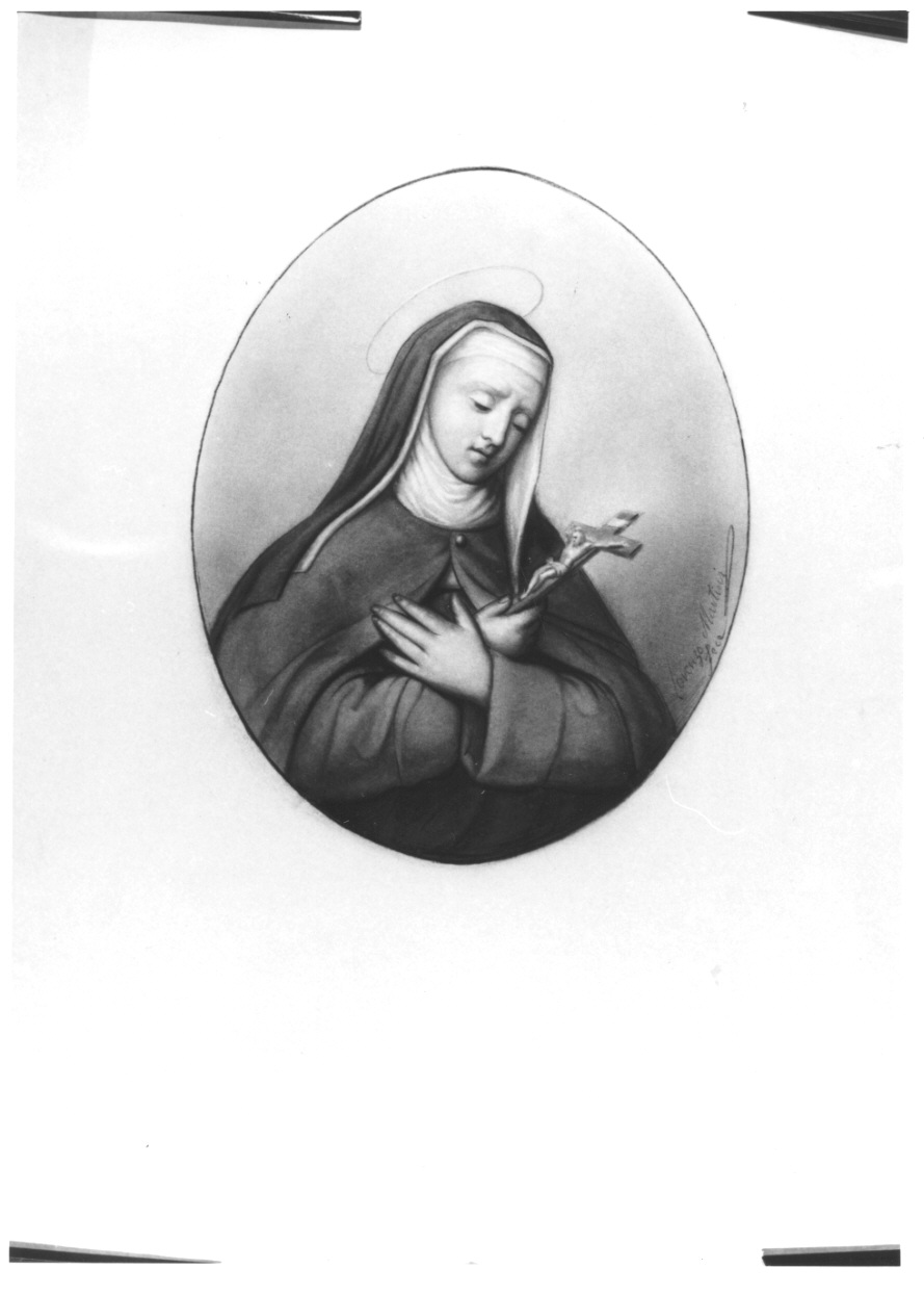 Santa (disegno, opera isolata) di Martini Lorenzo (seconda metà sec. XIX)