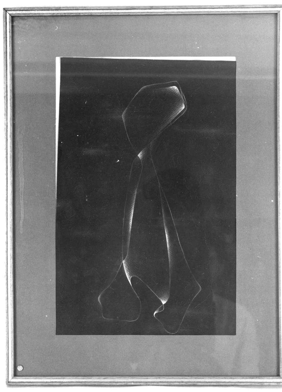 Ameba, composizione astratta (disegno, opera isolata) di Meda Francesco (prima metà sec. XX)