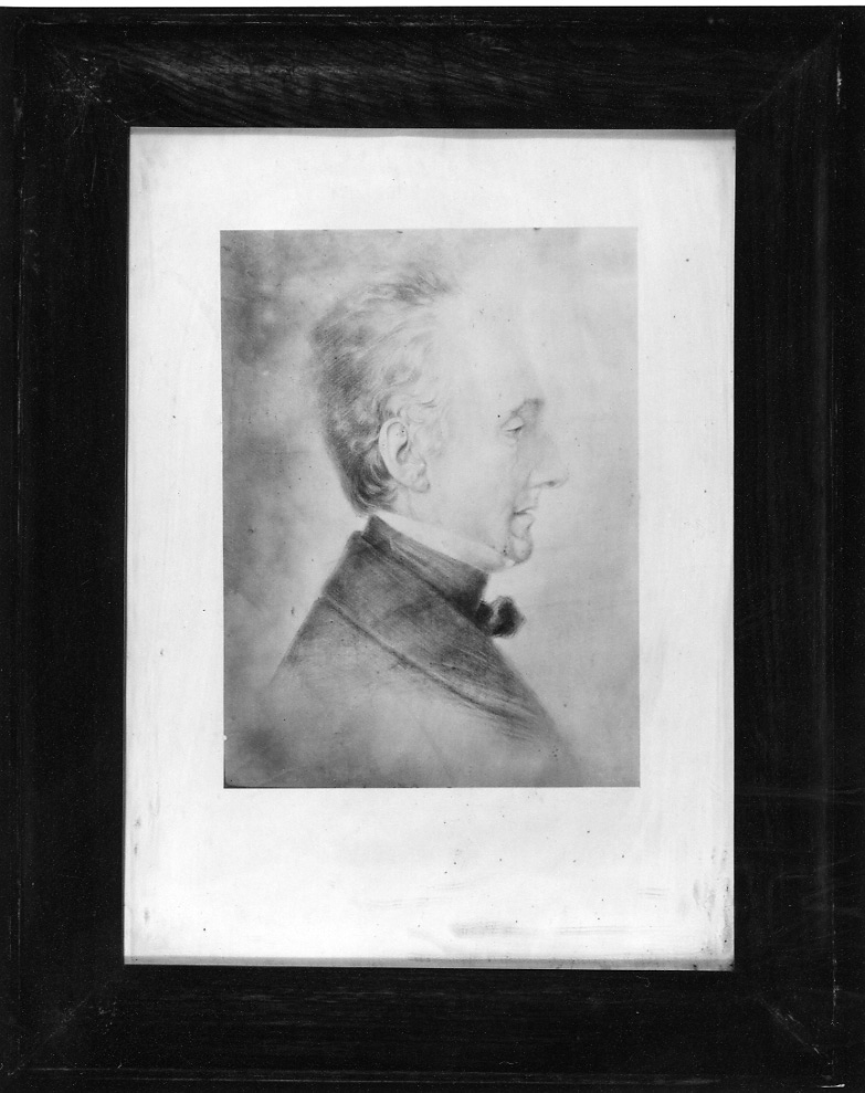 ritratto di Carlo Ignazio Giulio (disegno, opera isolata) - ambito piemontese (metà sec. XIX)