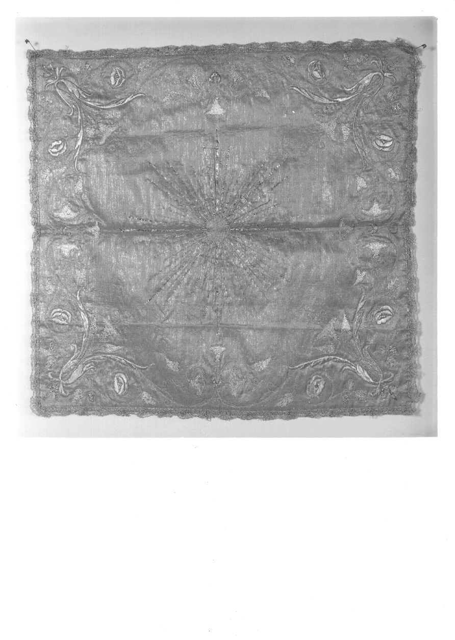 velo di calice, opera isolata - manifattura piemontese (seconda metà sec. XVIII)