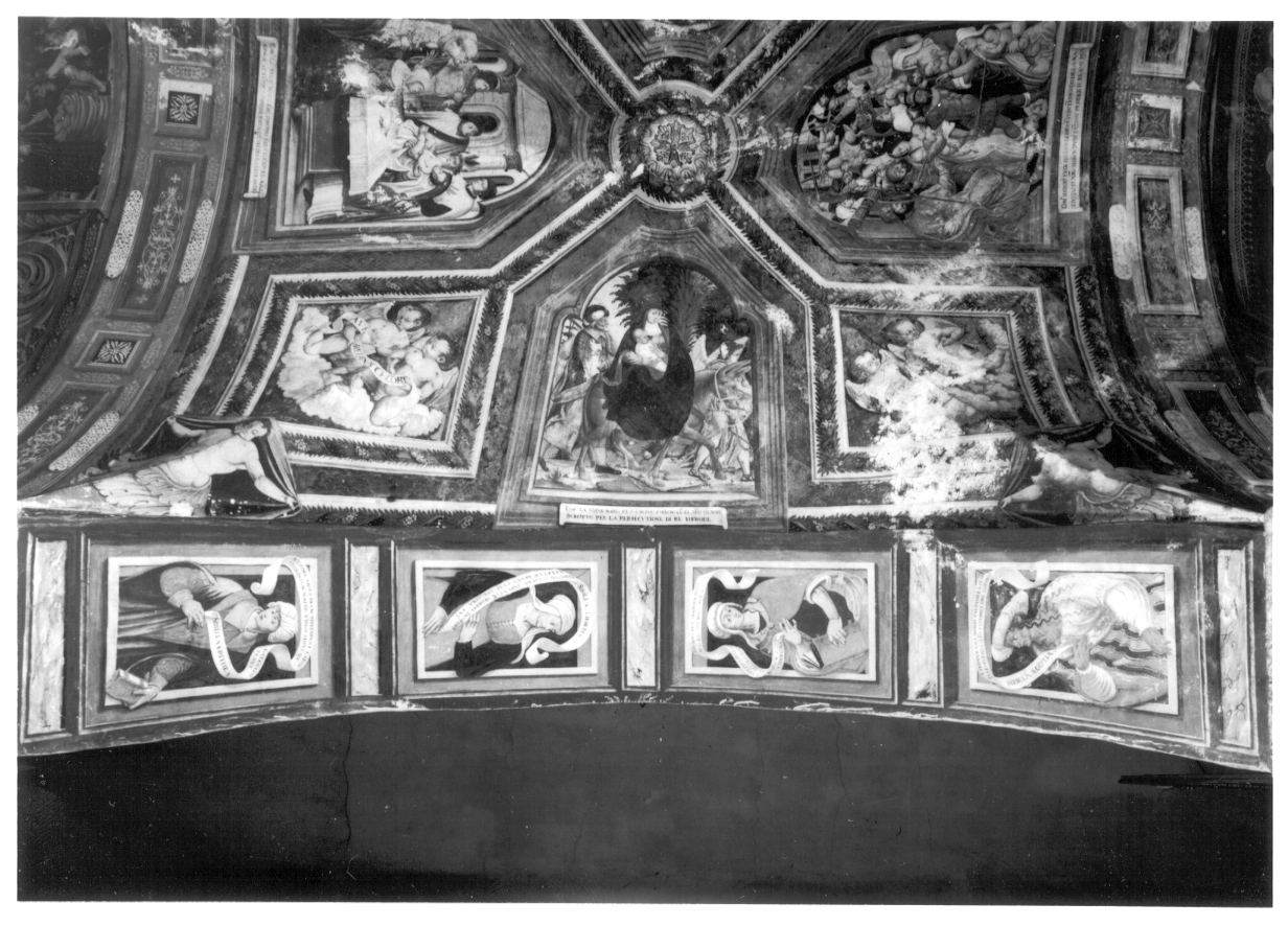 sibille (dipinto, complesso decorativo) di Giacomo da Cardone (metà sec. XVI)