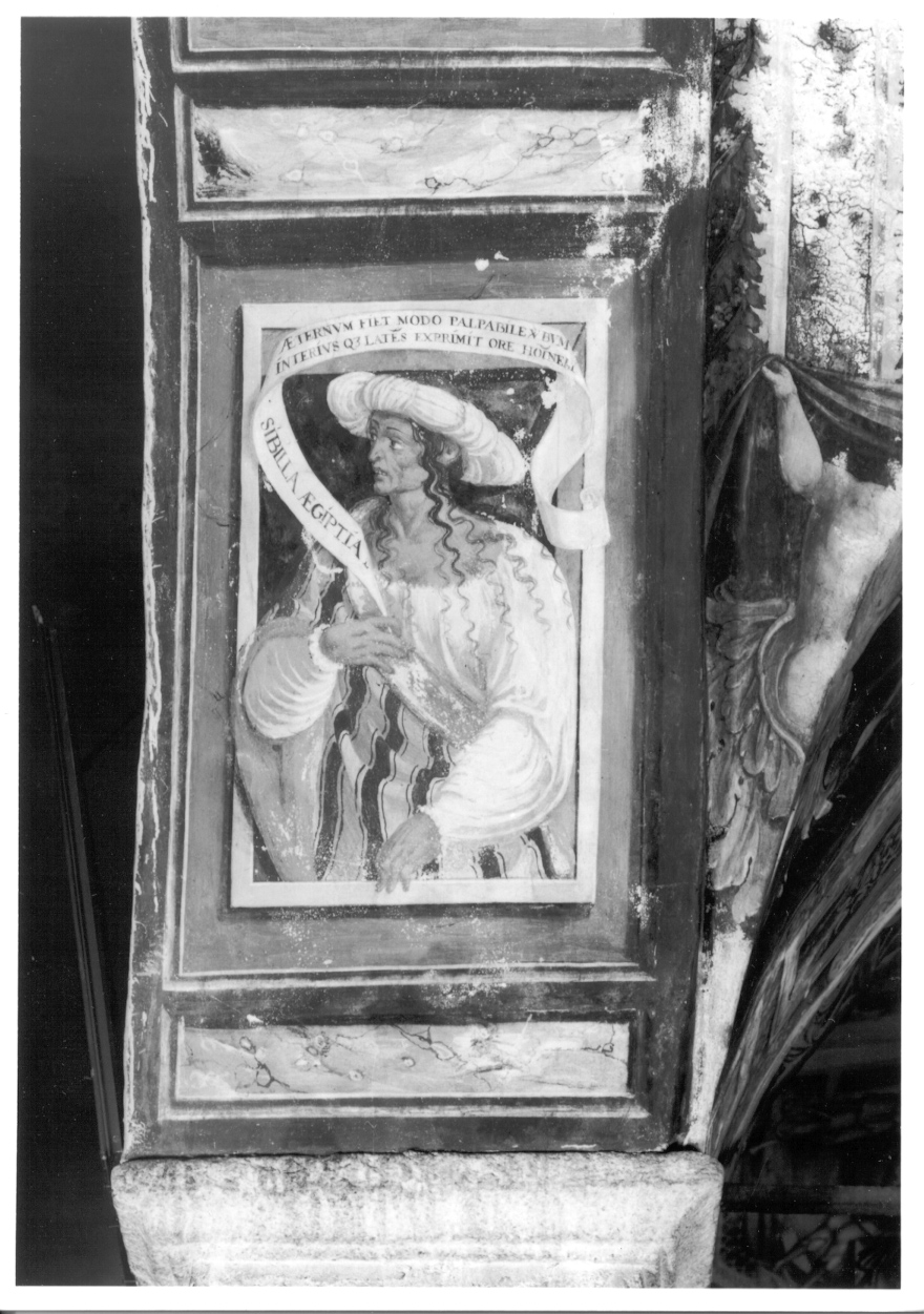 Sibilla Egizia (dipinto, elemento d'insieme) di Giacomo da Cardone (metà sec. XVI)