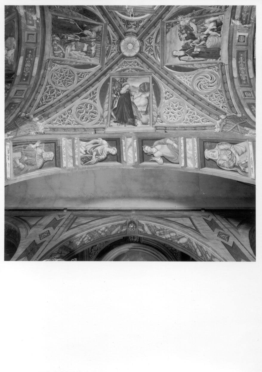 sibille (dipinto, complesso decorativo) di Giacomo da Cardone (metà sec. XVI)