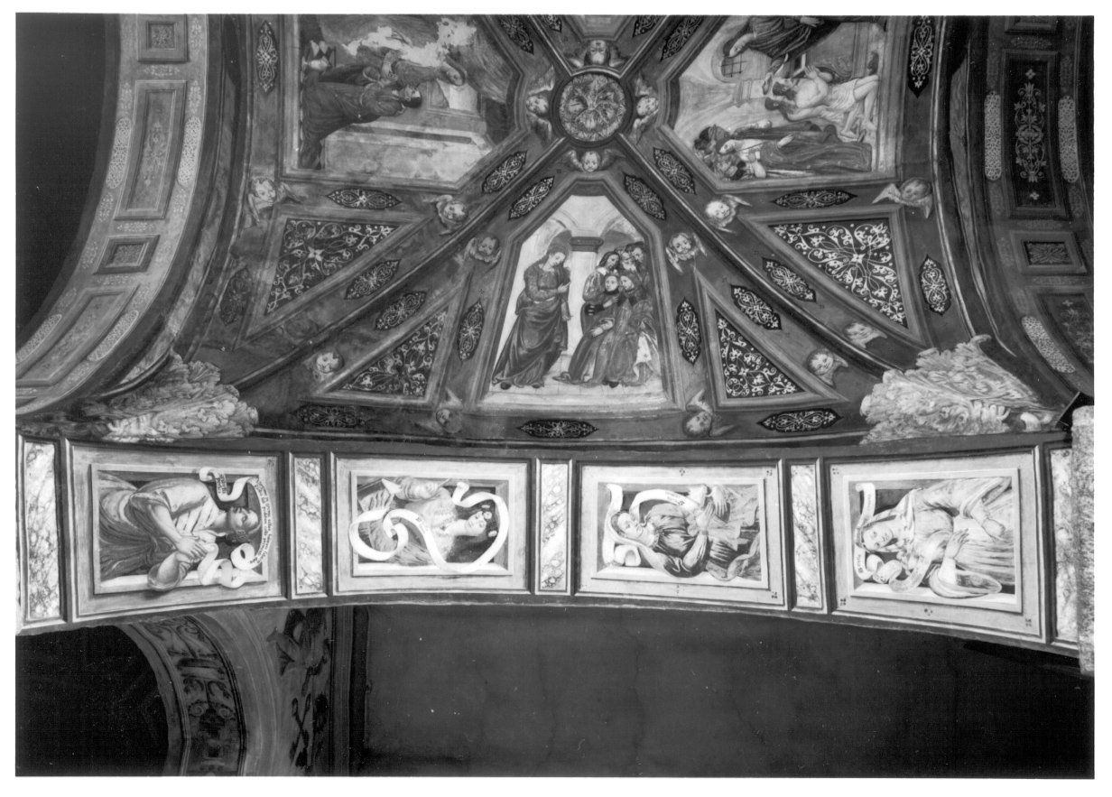 sibille (dipinto, complesso decorativo) di Giacomo da Cardone (metà sec. XVI)