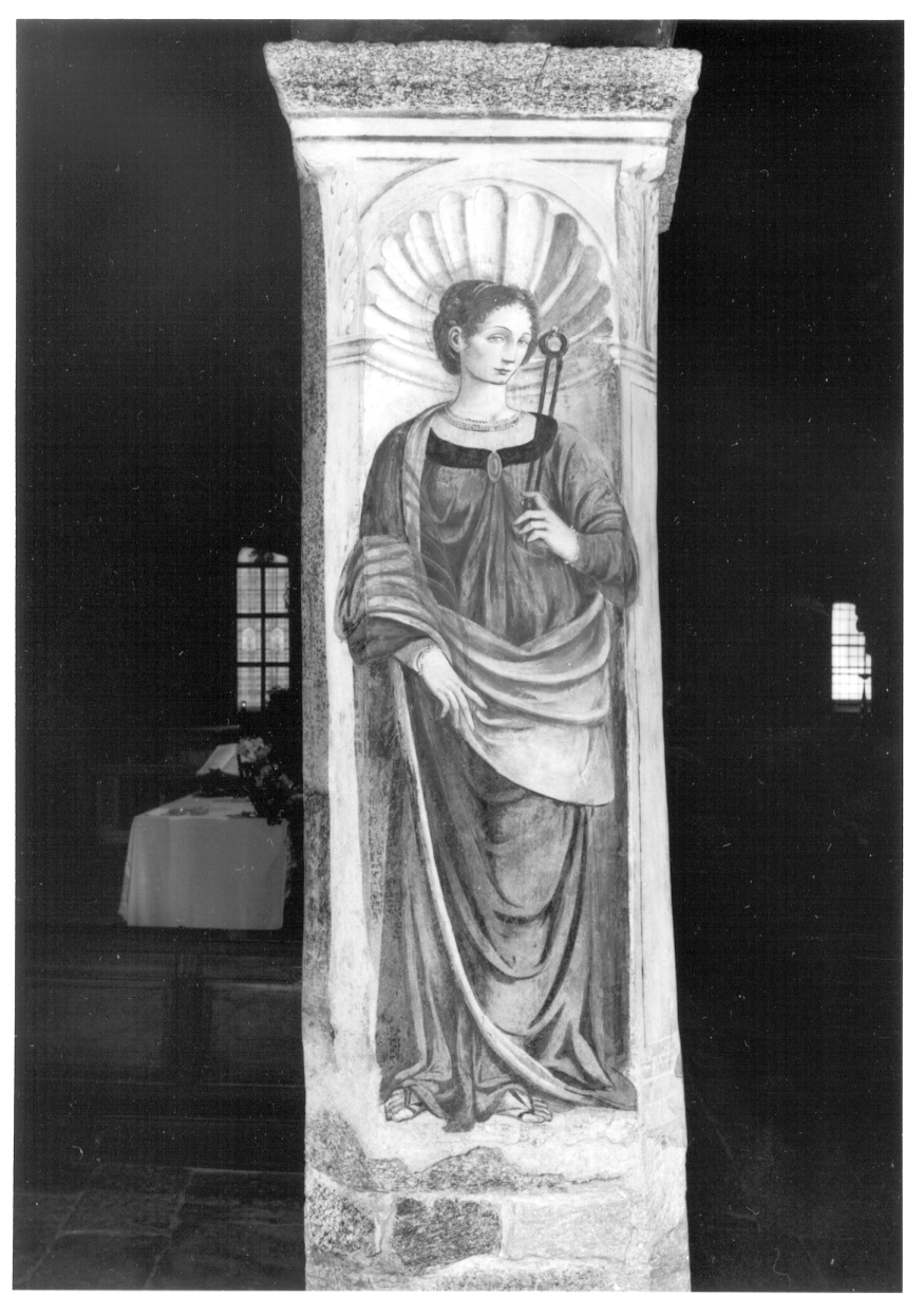 Sant'Apollonia (dipinto, opera isolata) di Giacomo da Cardone (metà sec. XVI)
