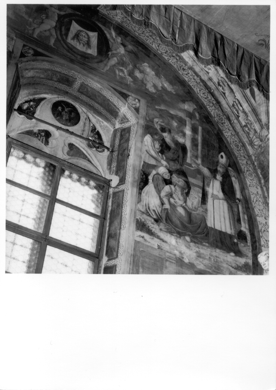 miracolo di San Gaudenzio (dipinto, elemento d'insieme) di Zanetti Antonio detto Bugnate (metà sec. XVI)