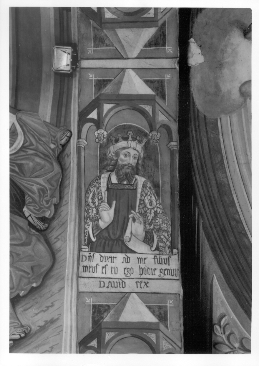 re Davide (dipinto, elemento d'insieme) di Cagnola Francesco (primo quarto sec. XVI)