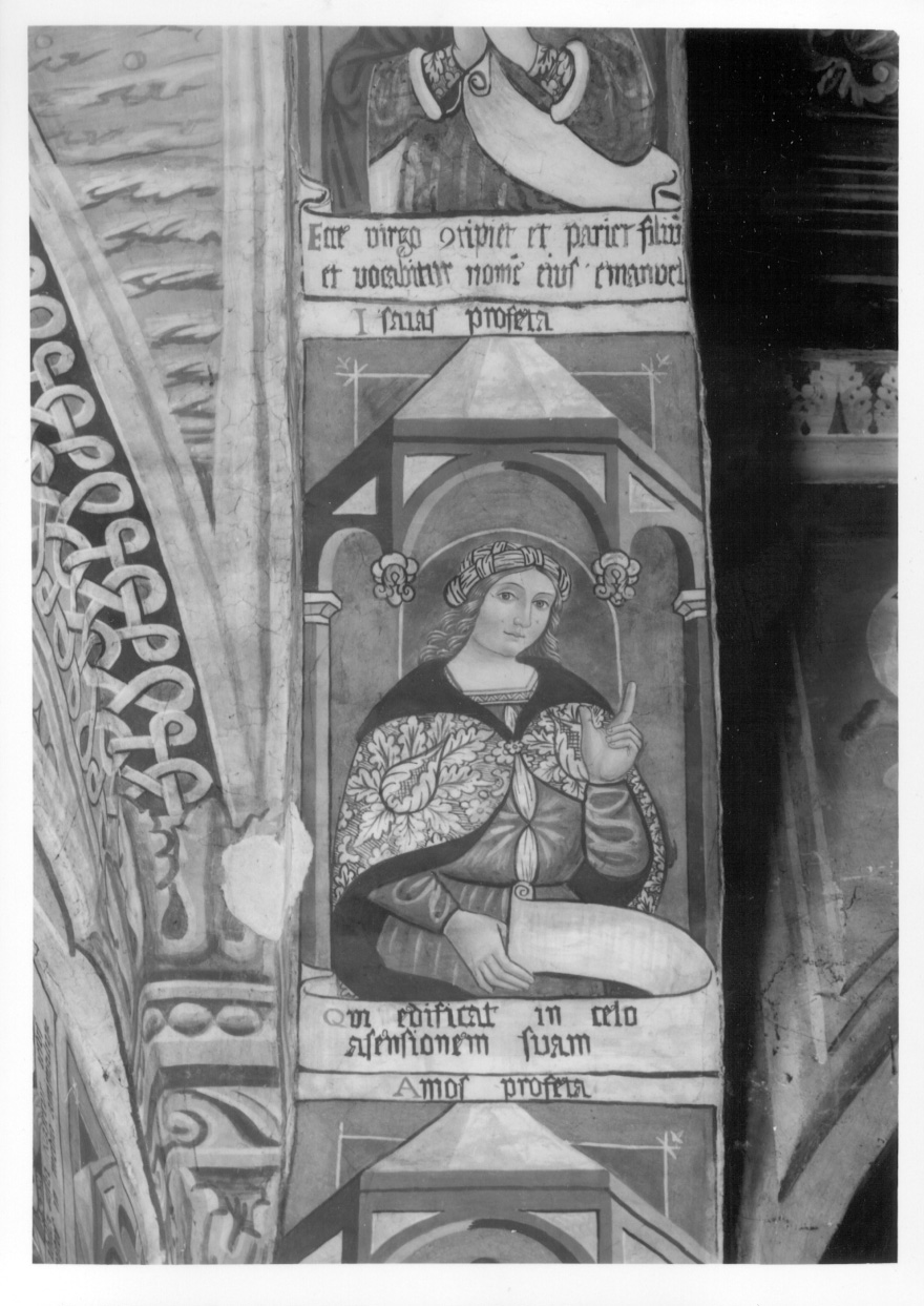 Amos (dipinto, elemento d'insieme) di Cagnola Francesco (primo quarto sec. XVI)