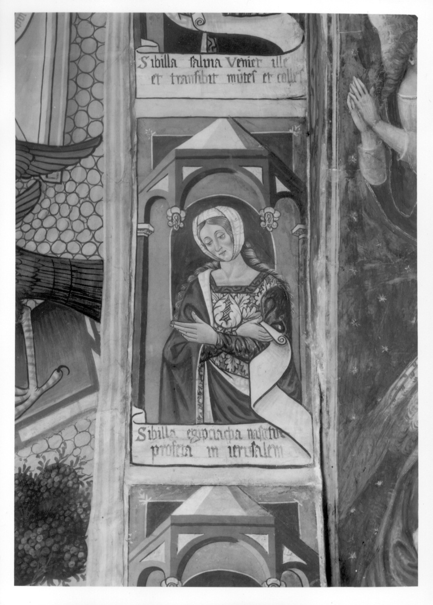 Sibilla Egiziaca (dipinto, elemento d'insieme) di Cagnola Francesco (primo quarto sec. XVI)