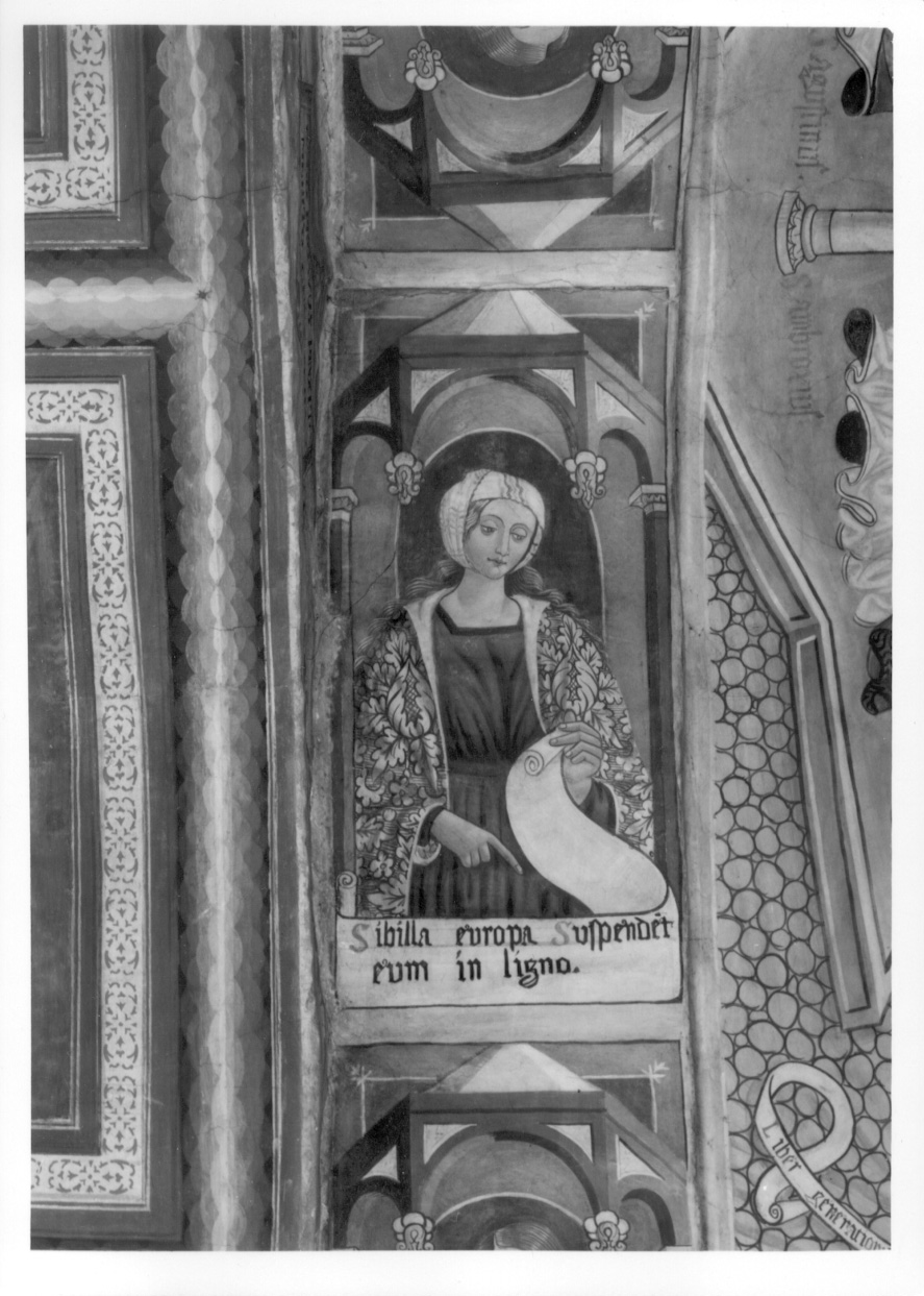 Sibilla Europea (dipinto, elemento d'insieme) di Cagnola Francesco (primo quarto sec. XVI)