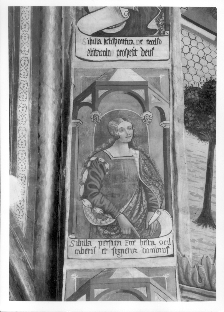 Sibilla Persica (dipinto, elemento d'insieme) di Cagnola Francesco (primo quarto sec. XVI)