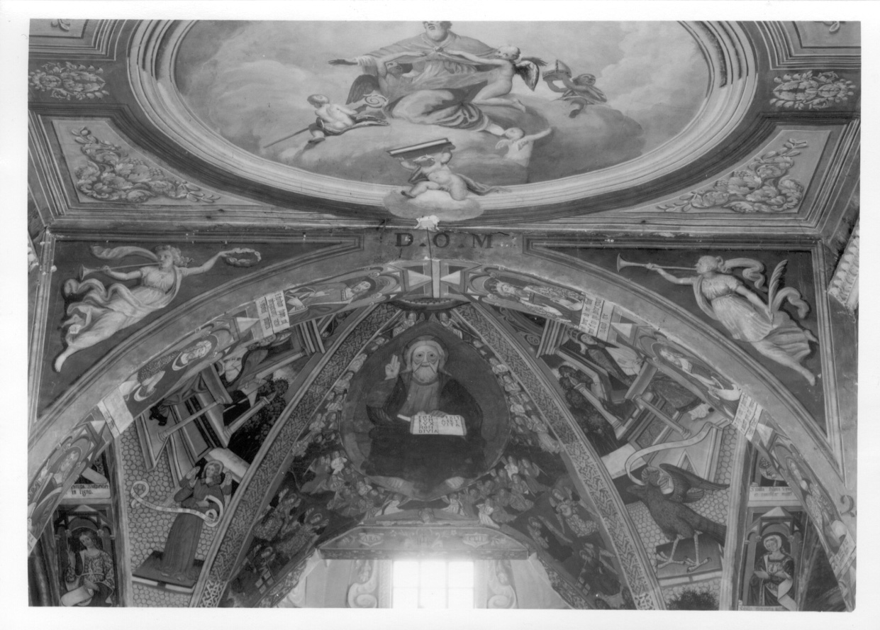 figure allegoriche femminili (dipinto, opera isolata) di Bonardi Gian Maria (prima metà sec. XIX)