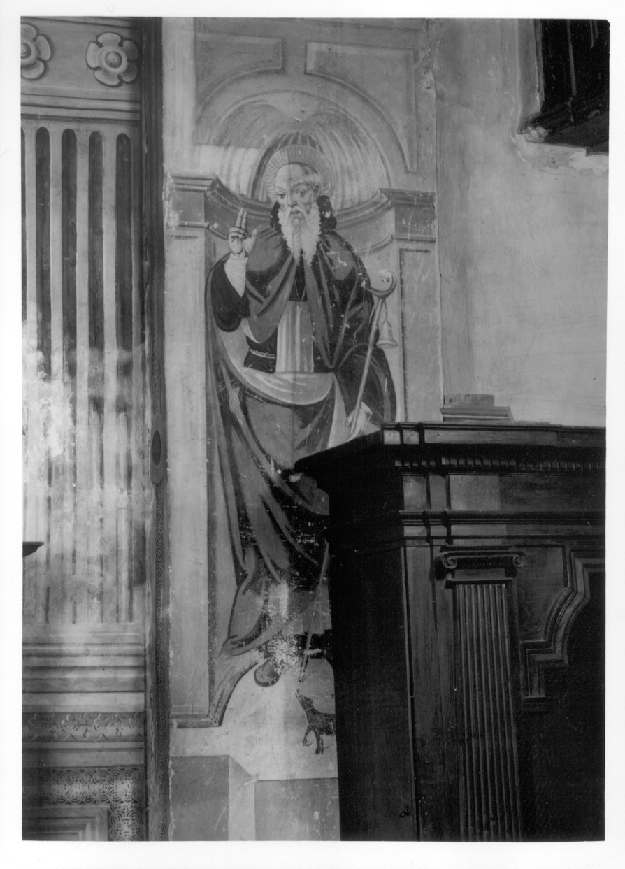 Sant'Antonio Abate (dipinto, opera isolata) di Giacomo da Cardone (metà sec. XVI)