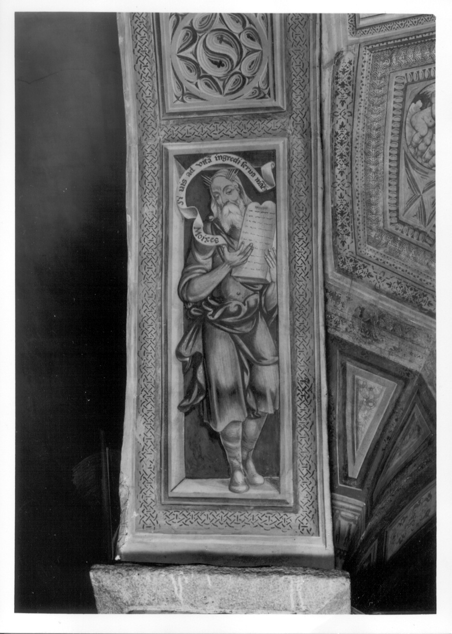 Mosè (dipinto, elemento d'insieme) di Giacomo da Cardone (metà sec. XVI)