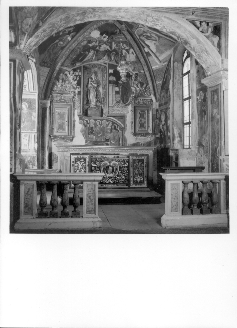 storie della vita di Maria Vergine (dipinto, complesso decorativo) di Cagnola Francesco (primo quarto sec. XVI)