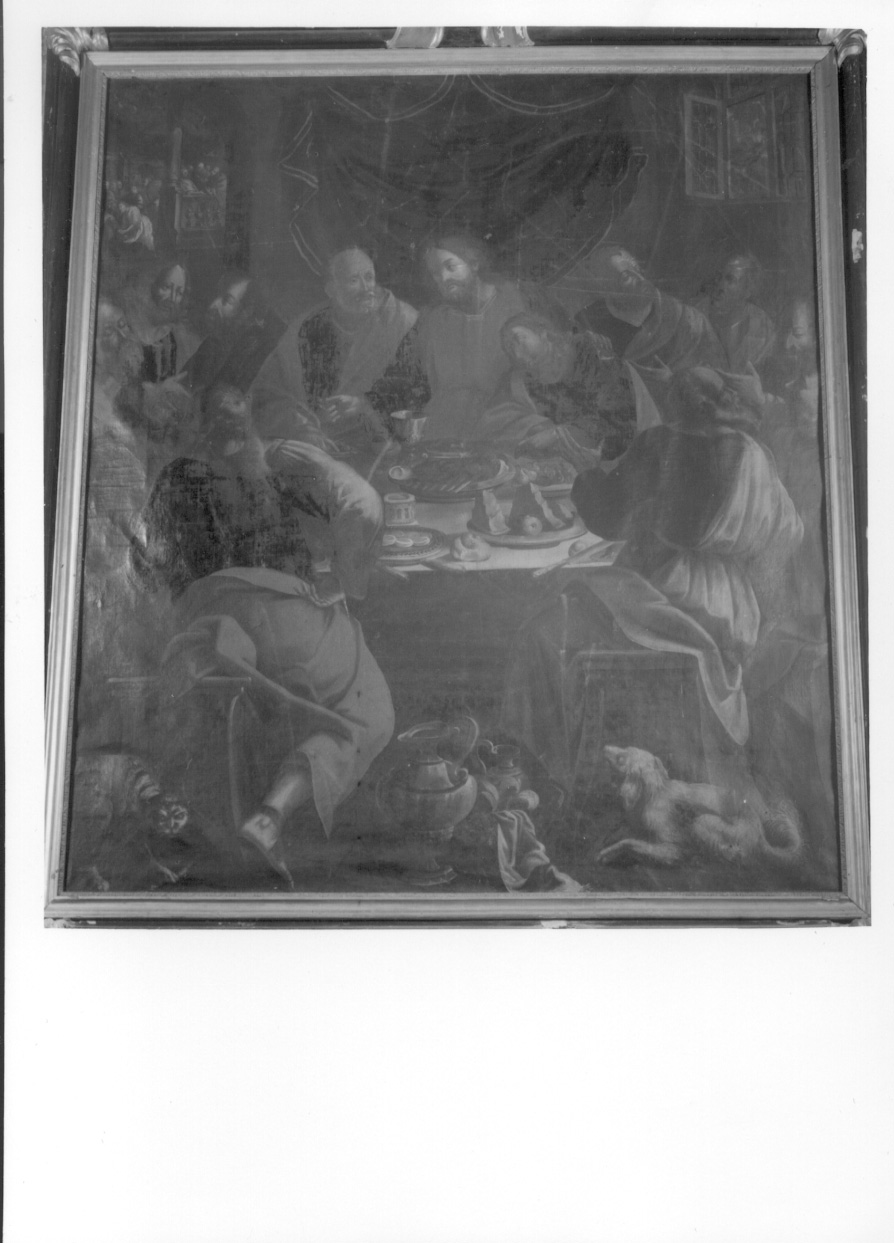 ultima cena (dipinto, opera isolata) di Antonietti Francesco Antonio (fine sec. XVII)