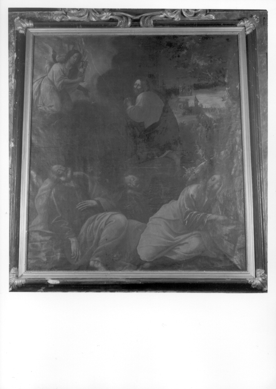 orazione di Cristo nell'orto di Getsemani (dipinto, opera isolata) di Antonietti Francesco Antonio (fine sec. XVII)