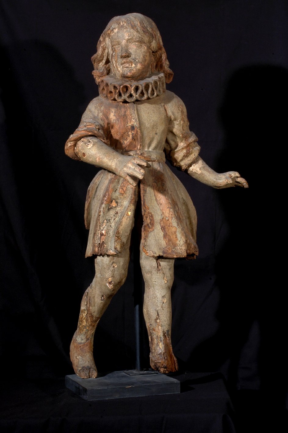 paggio (scultura, pendant) - bottega Italia centro-settentrionale (fine/inizio secc. XVI/ XVII)