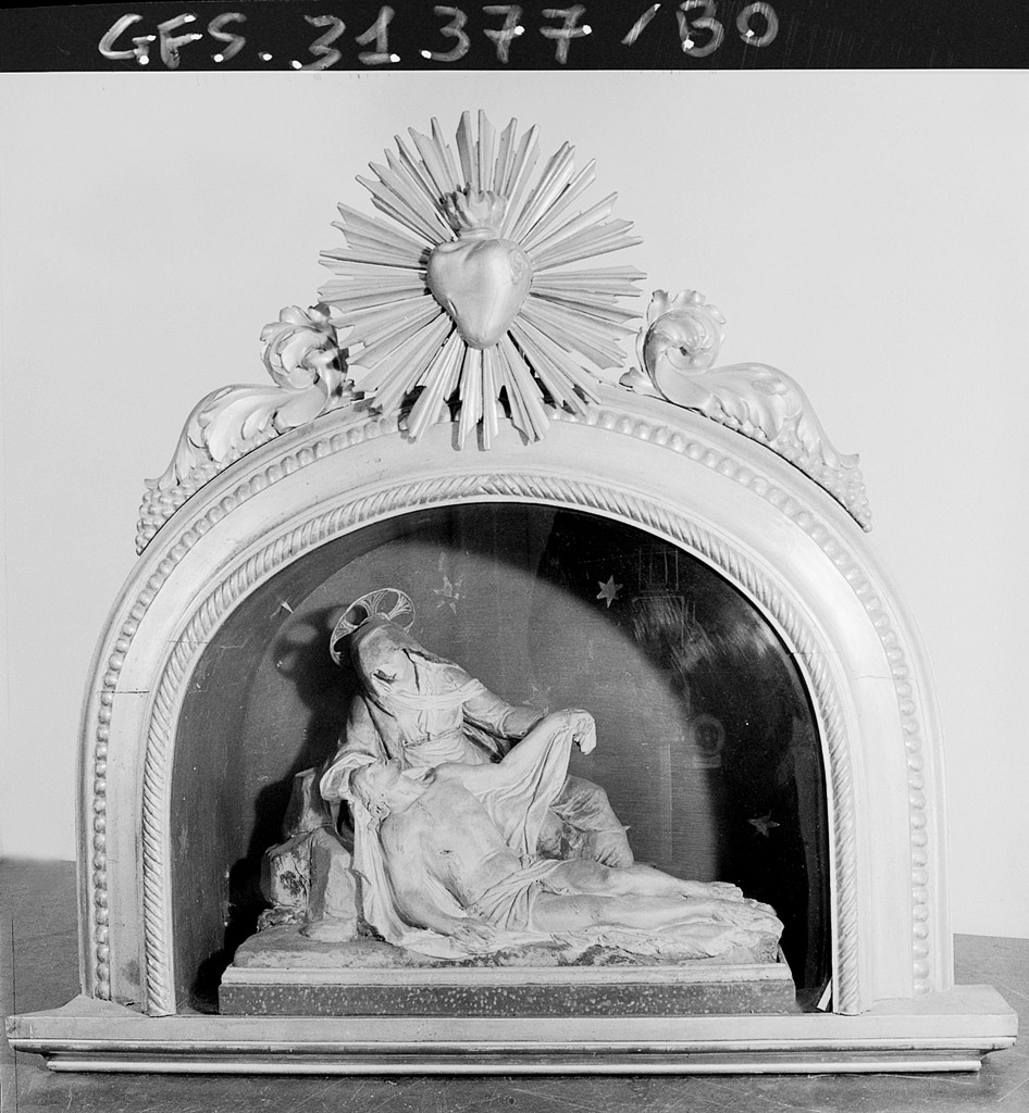 compianto sul Cristo morto (gruppo scultoreo) - ambito emiliano (seconda metà sec. XVII)