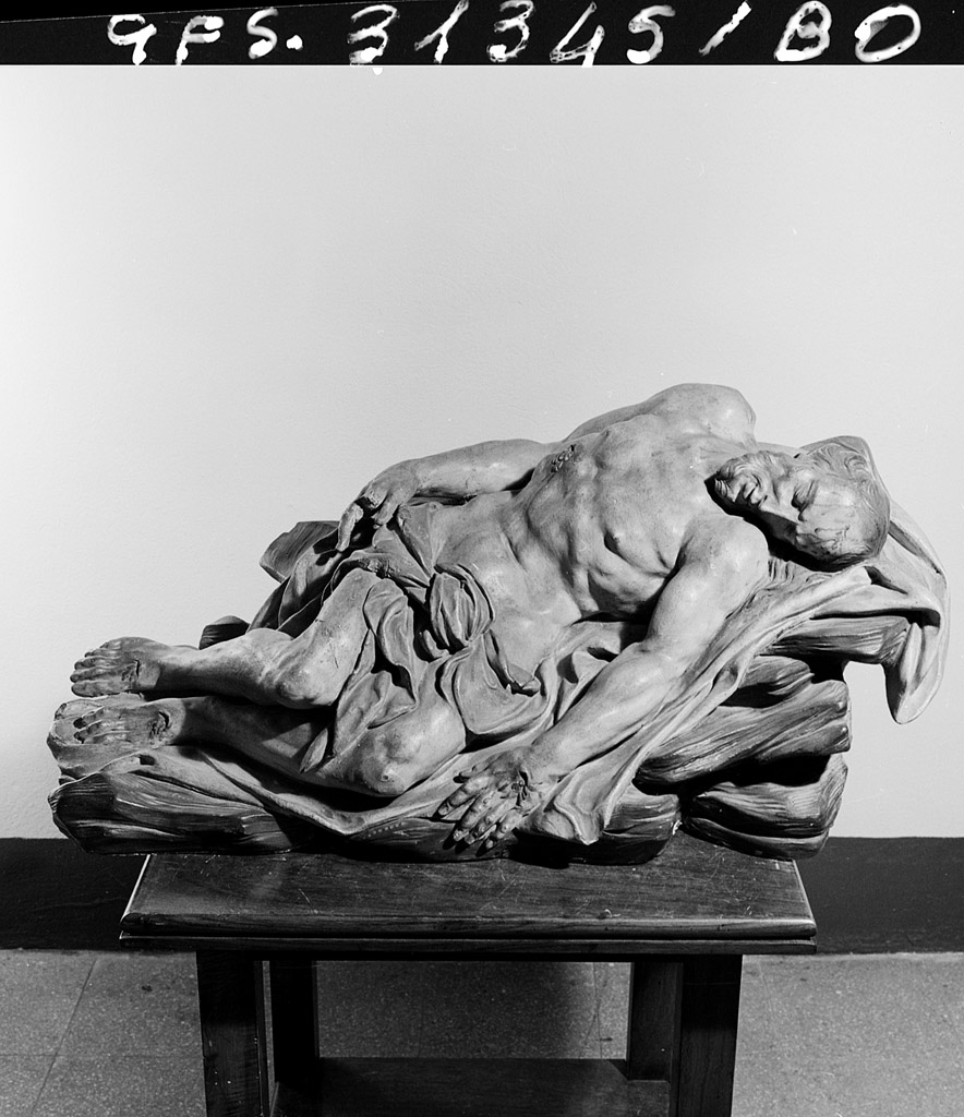 Cristo morto (statuetta) - ambito emiliano (sec. XIX)