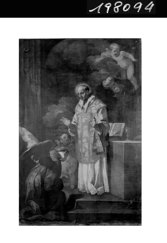 messa del beato Buralli da Parma (dipinto) di Favini Padre Atanasio (fine/inizio secc. XVIII/ XIX)