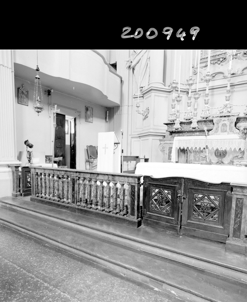 balaustrata - produzione emiliana (seconda metà sec. XVIII)