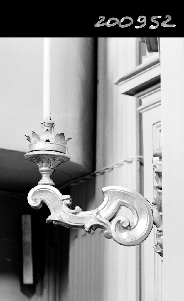 candeliere da parete - produzione emiliana (sec. XIX)