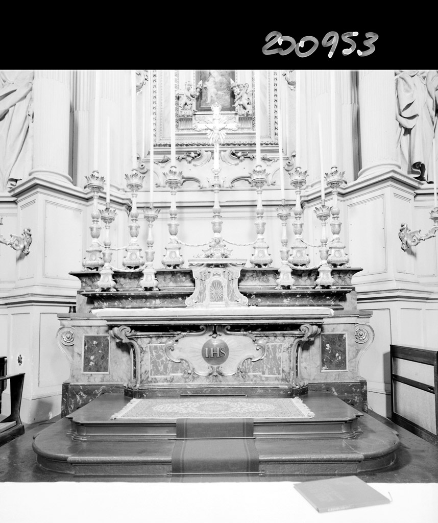 altare maggiore - ambito emiliano (sec. XVIII)